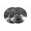Jeu de 2 disques de frein avant VAICO V38-80008 - Visuel 1