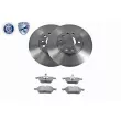 Kit de disques et plaquettes avant VAICO V40-2130 - Visuel 1