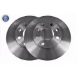 Jeu de 2 disques de frein avant VAICO V40-40006 - Visuel 1