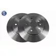 Jeu de 2 disques de frein arrière VAICO V40-40019 - Visuel 1
