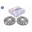 Jeu de 2 disques de frein avant VAICO V40-40037 - Visuel 2