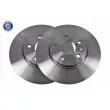 Jeu de 2 disques de frein avant VAICO V40-80008 - Visuel 1