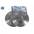 Jeu de 2 disques de frein avant VAICO V40-80017 - Visuel 2