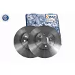 Jeu de 2 disques de frein avant VAICO V40-80045 - Visuel 2