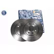 Jeu de 2 disques de frein avant VAICO V46-40003 - Visuel 2