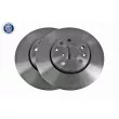 Jeu de 2 disques de frein avant VAICO V46-80019 - Visuel 1