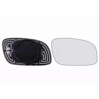 Verre de rétroviseur, rétroviseur extérieur VEMO V10-69-0082