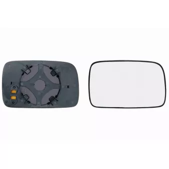 Verre de rétroviseur, rétroviseur extérieur VEMO V10-69-0097