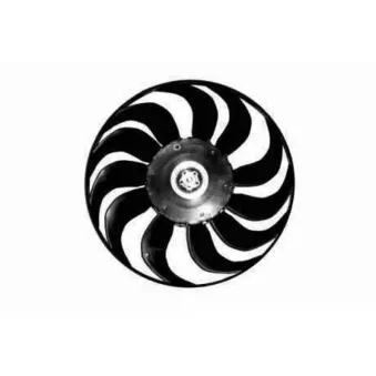 Roue du souffleur, refroidissement du moteur VEMO V15-90-1855