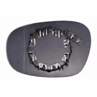 Verre de rétroviseur, rétroviseur extérieur VEMO V20-69-0015