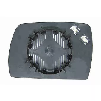 Verre de rétroviseur, rétroviseur extérieur VEMO V20-69-0028