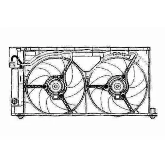 Ventilateur, refroidissement du moteur VEMO V22-01-1761