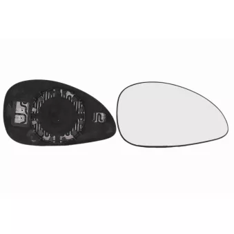 Verre de rétroviseur, rétroviseur extérieur VEMO V22-69-0054