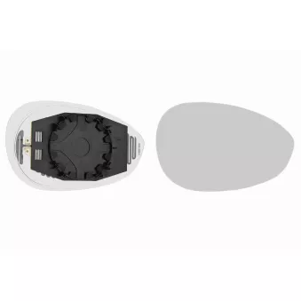 Verre de rétroviseur, rétroviseur extérieur VEMO V24-69-0008