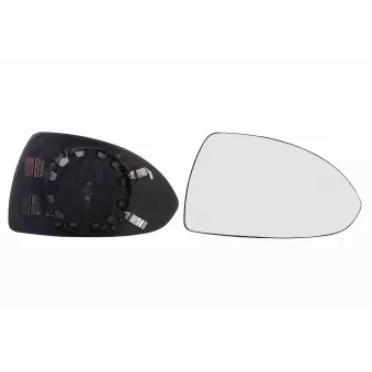 Verre de rétroviseur, rétroviseur extérieur VEMO V40-69-0001