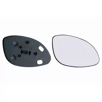 Verre de rétroviseur, rétroviseur extérieur VEMO V40-69-0022