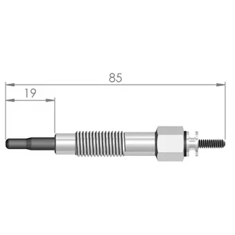 Bougie de préchauffage RESCAL