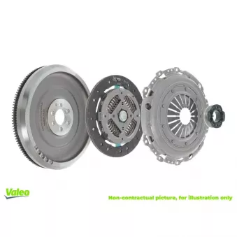 Kit d'embrayage + Volant moteur VALEO 837101