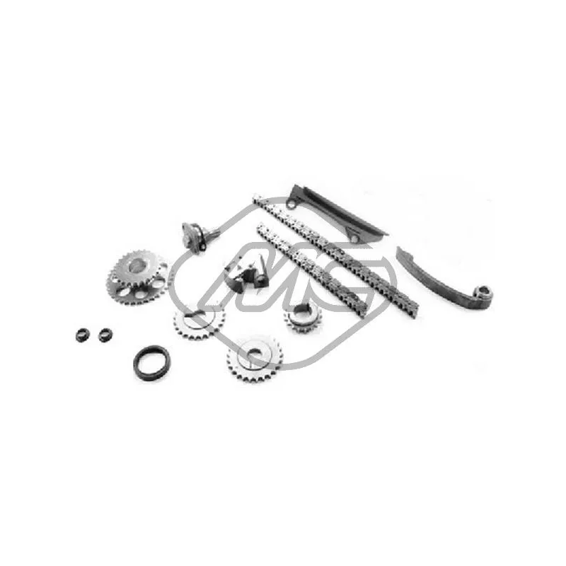 Kit de distribution par chaîne Metalcaucho 51430