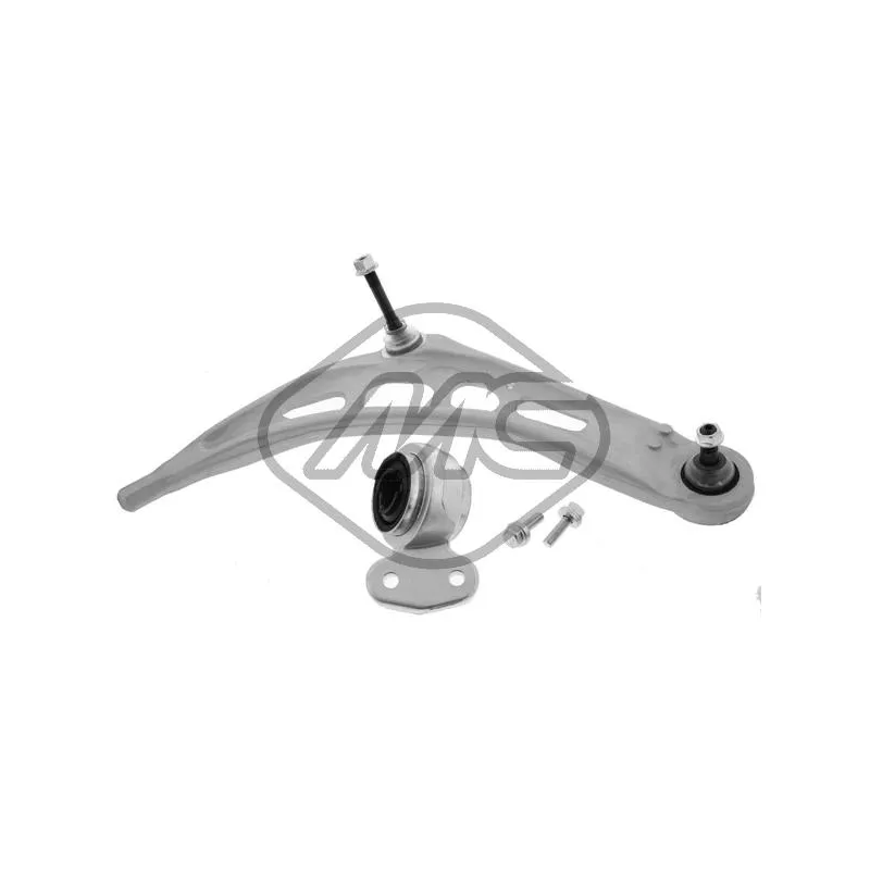 Kit de réparation, bras triangulaire avant droit Metalcaucho 53717