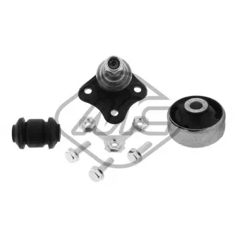 Kit de réparation, bras triangulaire avant gauche Metalcaucho 53724