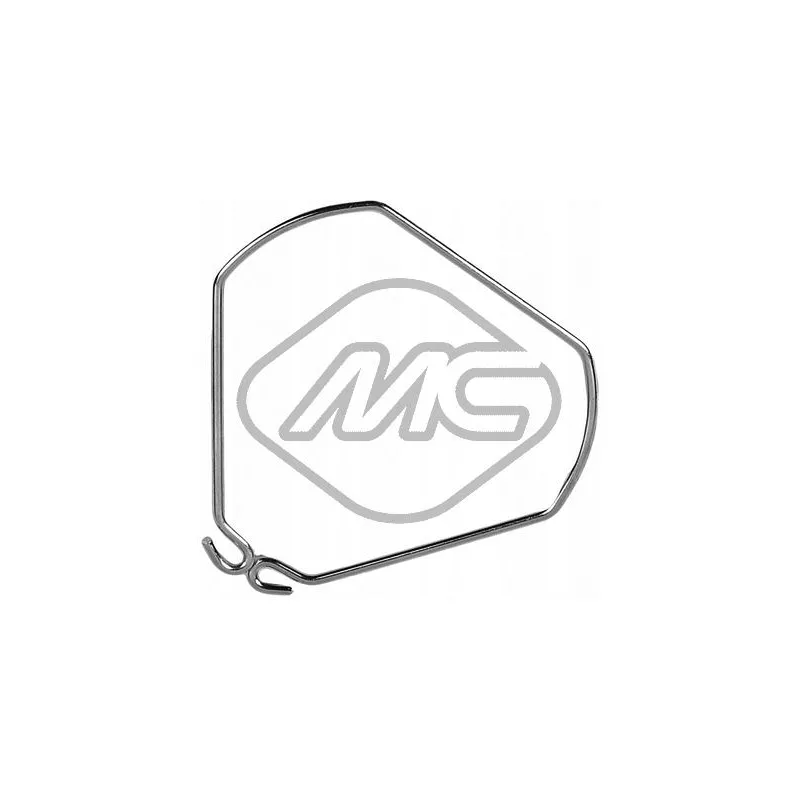 Bride de fixation, gaine de suralimentation Metalcaucho 79234