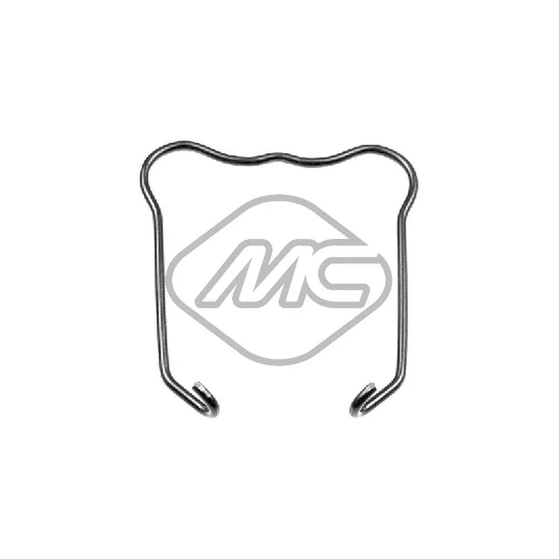 Bride de fixation, gaine de suralimentation Metalcaucho 79236