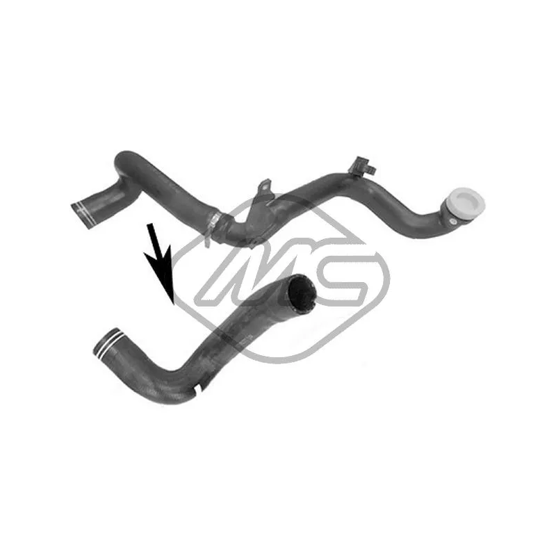 Gaine de suralimentation Metalcaucho 79355