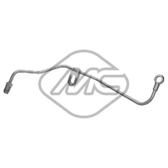 Conduite d'huile, compresseur Metalcaucho 92256