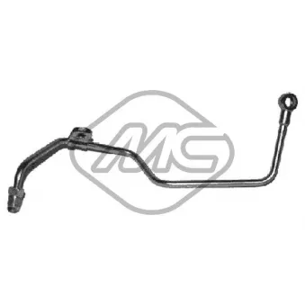 Conduite d'huile, compresseur Metalcaucho 92261