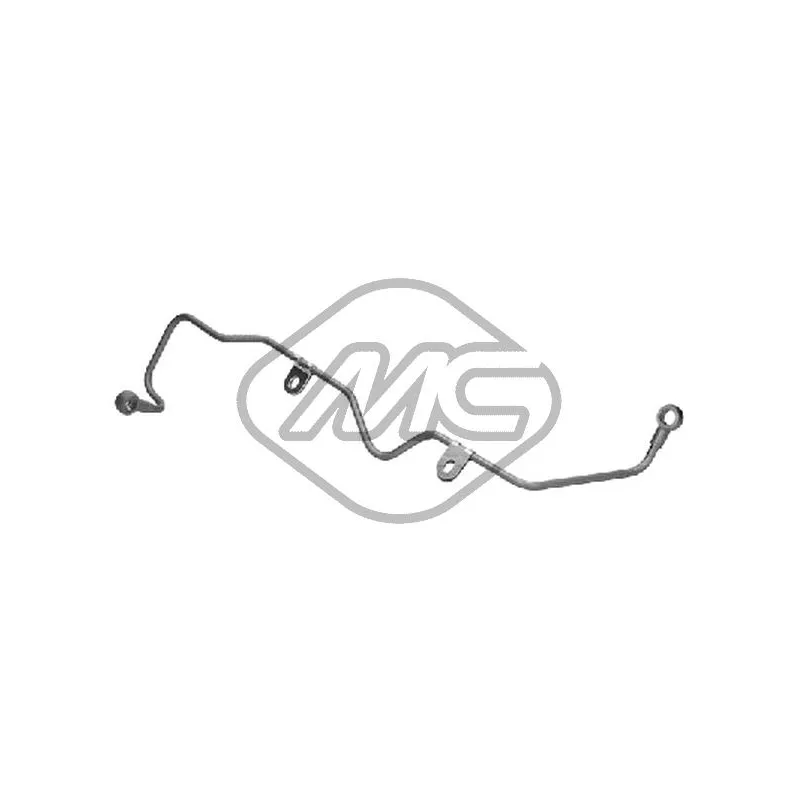 Conduite d'huile, compresseur Metalcaucho 92289
