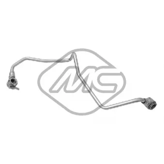 Conduite d'huile, compresseur Metalcaucho 92293