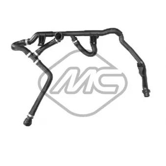 Durite de radiateur Metalcaucho 94551