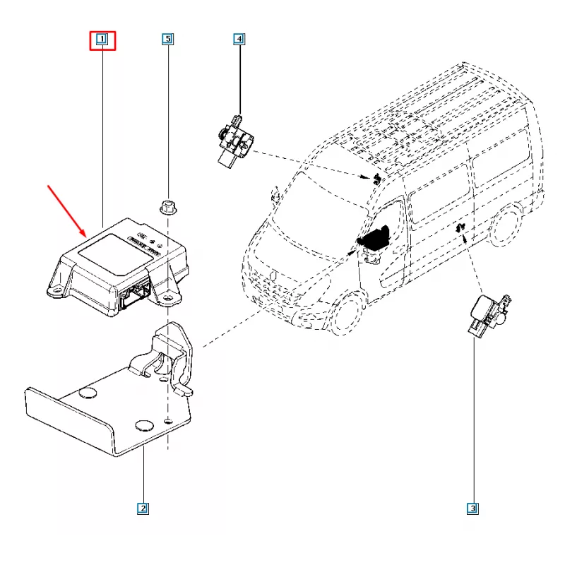 Calculateur OE 8201448824