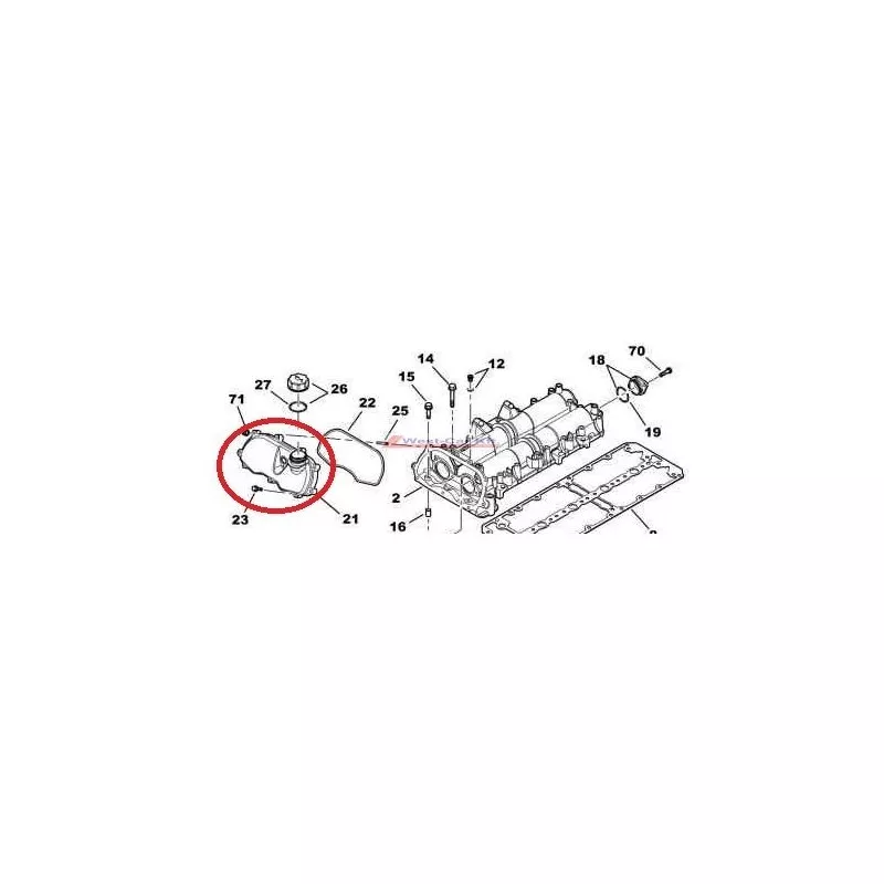 Carter de distribution OE 0200HH