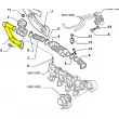 Tuyau / Durite pour vanne EGR OE 1628XA - Visuel 1