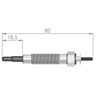 Bougie de préchauffage RESCAL
