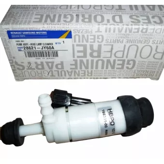 Pompe d'eau de nettoyage, nettoyage des vitres OE 28621JY60A