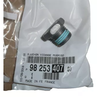 Bouchon de vidange boite de vitesse OE 9825340780