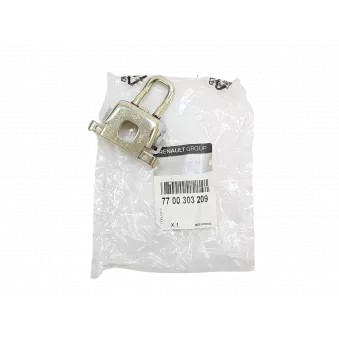 Guidage, bouton de verrouillage OE 7700303209