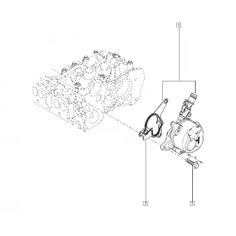 Kit de réparation OE 7701062206