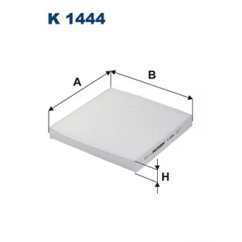 Filtre, air de l'habitacle FILTRON K 1444