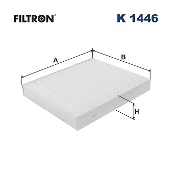 Filtre, air de l'habitacle FILTRON
