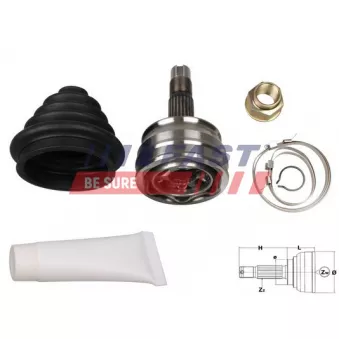 Embout de cardan avant (kit de réparation) FAST FT25019K
