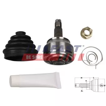 Embout de cardan avant (kit de réparation) FAST FT25083K