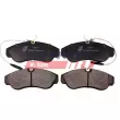Jeu de 4 plaquettes de frein avant FAST FT29012 - Visuel 2