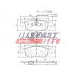 Jeu de 4 plaquettes de frein avant FAST FT29083 - Visuel 1