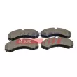 Jeu de 4 plaquettes de frein avant FAST FT29095 - Visuel 1