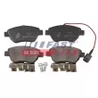 Jeu de 4 plaquettes de frein avant FAST FT29112 - Visuel 2