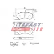 Jeu de 4 plaquettes de frein avant FAST FT29132 - Visuel 1